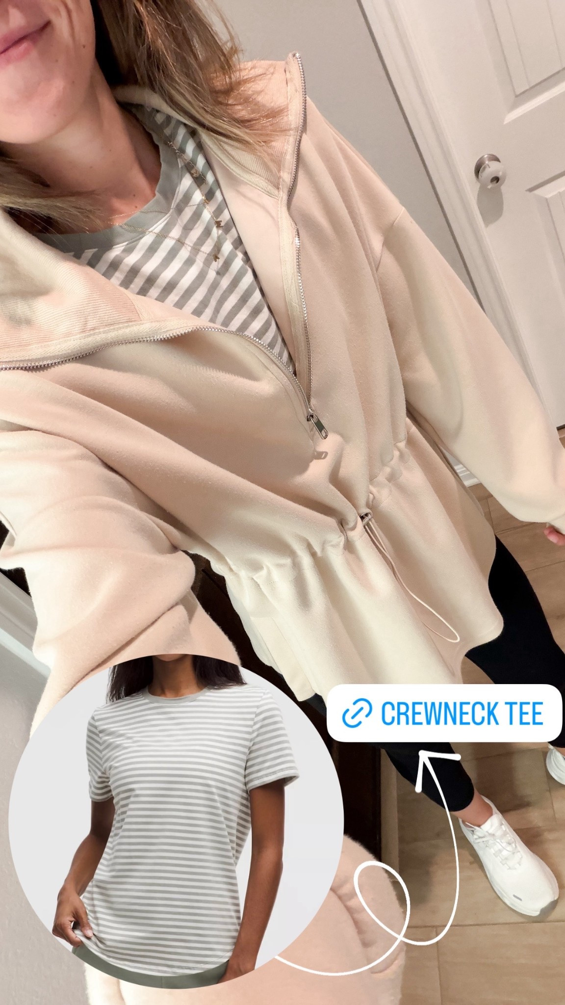 have worn the heck out of this Lululemon basic striped tee 

#LTKootd