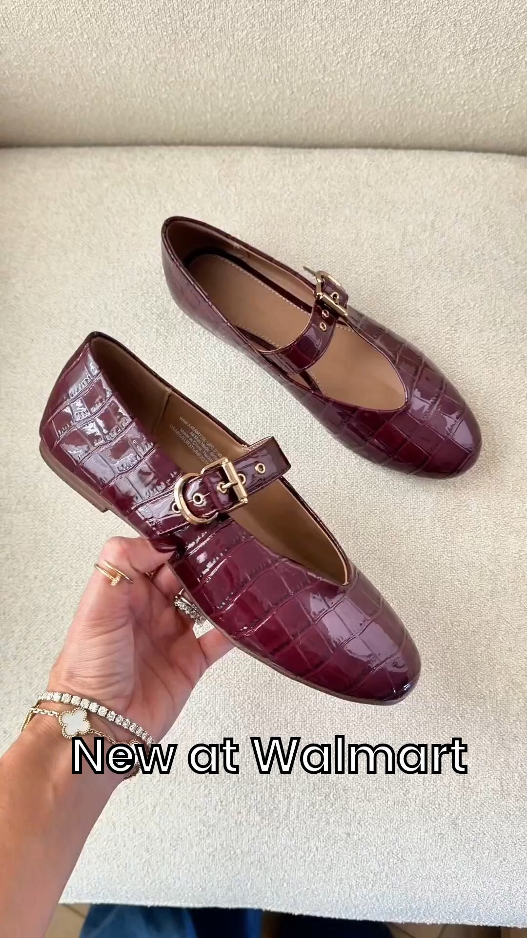 New fall shoes at Walmart! Walmart burgundy ballet flats. Fall style. Fall outfits. Shoes are TTS. Casual outfits. Elevated casual outfits/ 

#LTKootd #LTKSeasonal #LTKgrwm