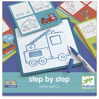 Djeco Step by Step Drawing Kit - Arthur and Co | Michaels | Michaels Stores