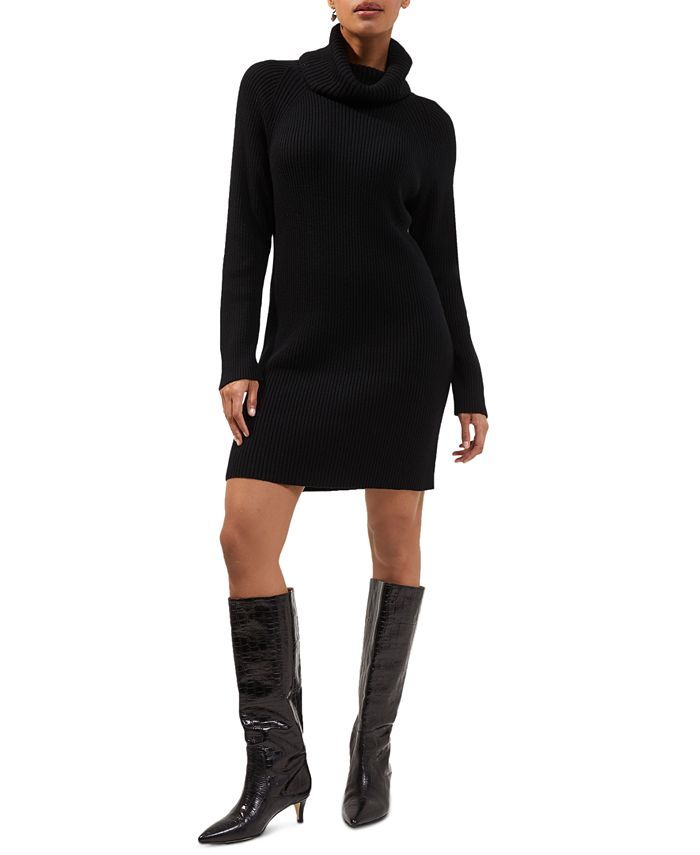 French Connection Katerina Ribbed Sweater Dress & Reviews - Dresses - Women - Macy's | Macys (US)
