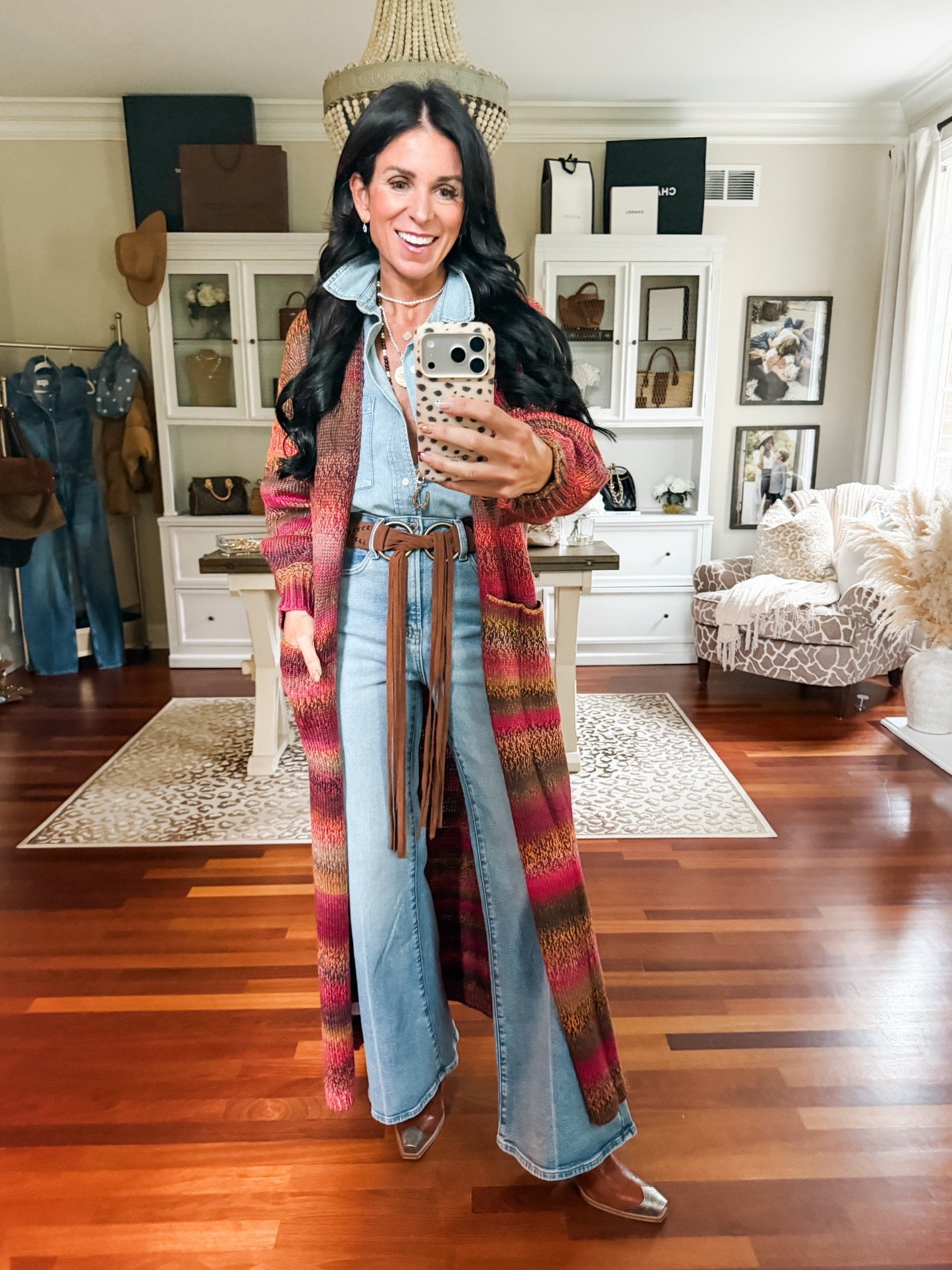 Love this duster! @Revolve 
XS duster

#LTKootd #LTKSeasonal #LTKSaleAlert