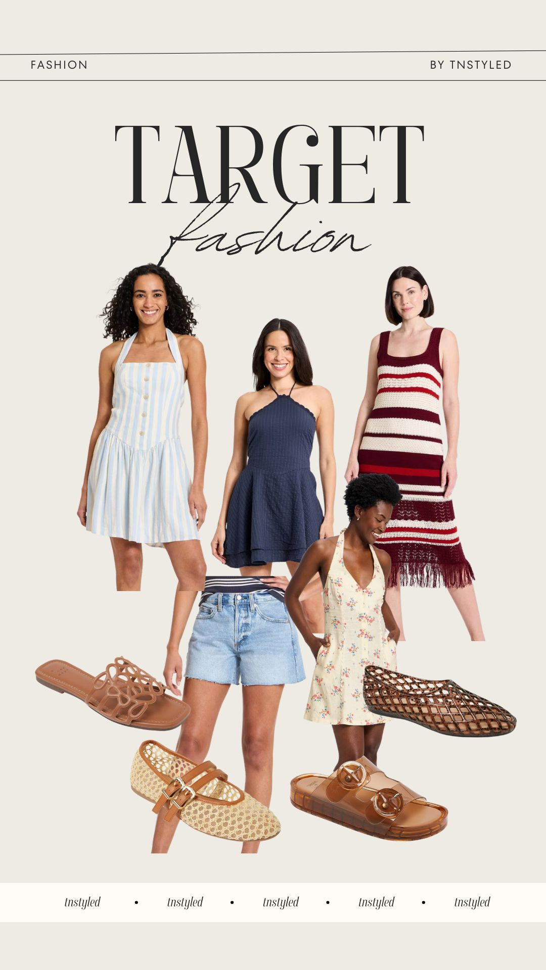 @target fashion finds | sundresses, baggy jean short, mary janes shoes, jelly shoes, flat shoes, flat sandals 

 #LTKgrwm #LTKootd