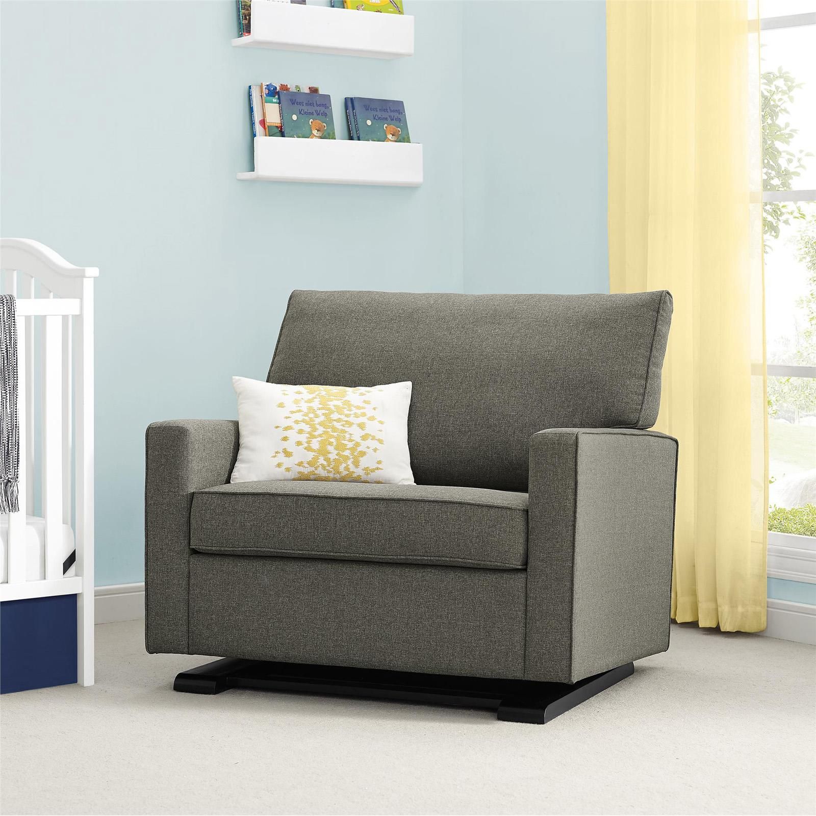 Baby Relax Gray Coco Chair and Half-Glider | Hayneedle