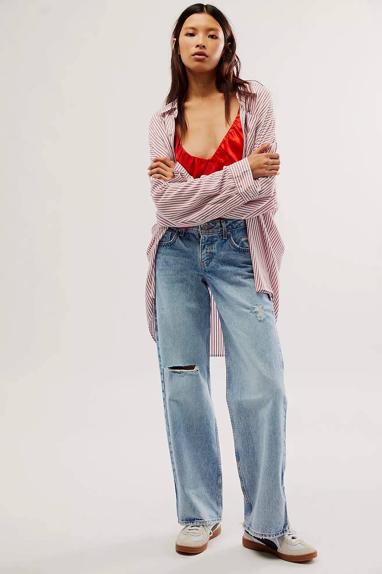 Levi's Low Loose Jeans | Free People (Global - UK&FR Excluded)