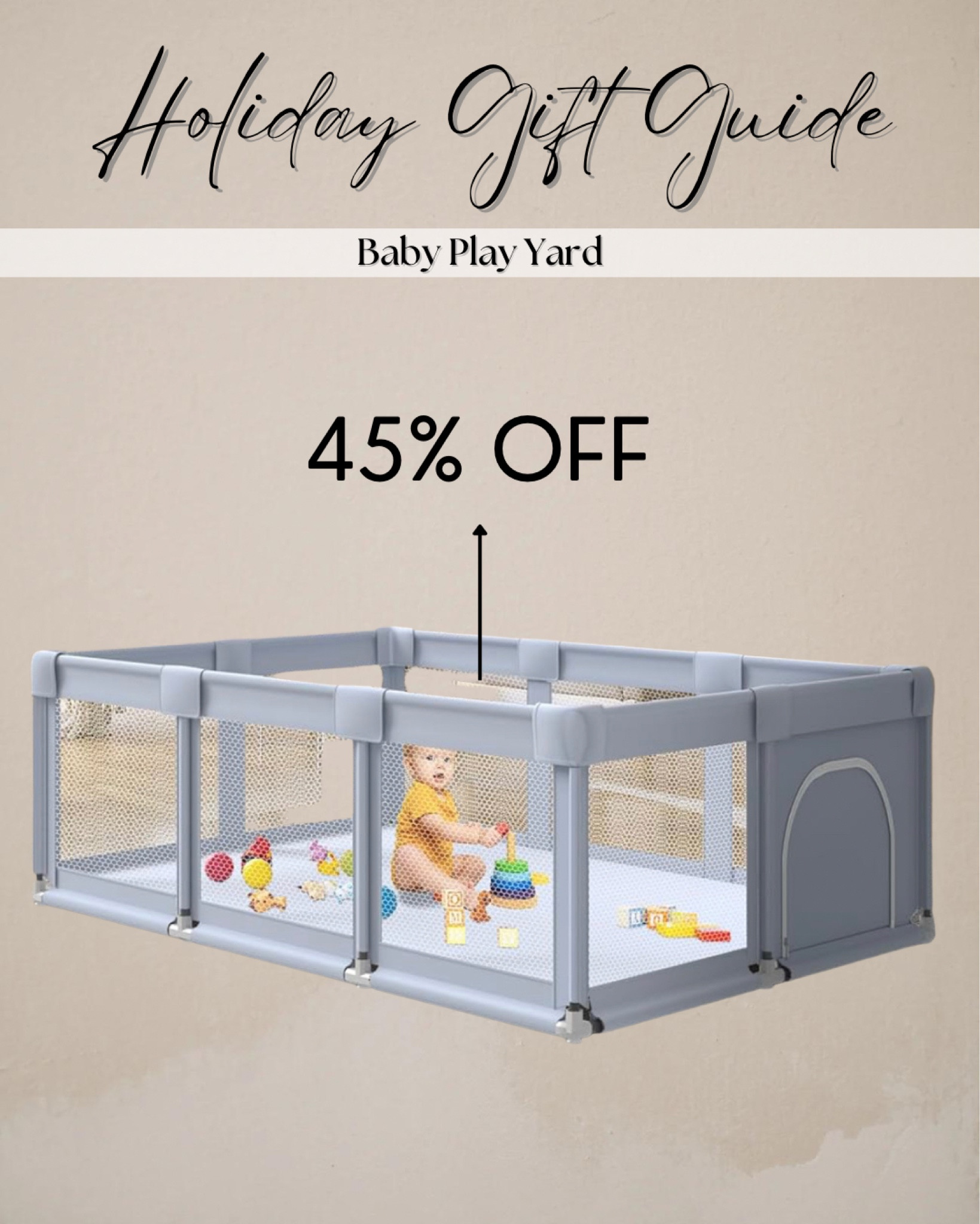 Perfect for when your little ones start crawling and wanting to explore! Helps provide a safe space for them to learn to crawl, Pull up, and play! 

#LTKbaby #LTKkids #LTKfamily