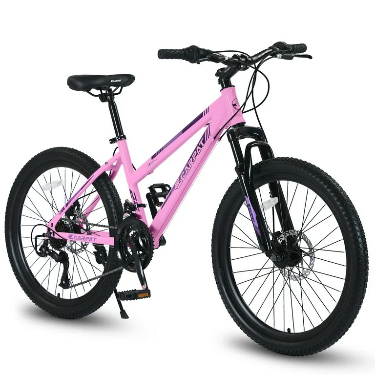 26 inch Mountain Bike for Teenagers Girls Women, Shimano 21 Speeds Gear MTB with Dual Disc Brakes... | Walmart (US)
