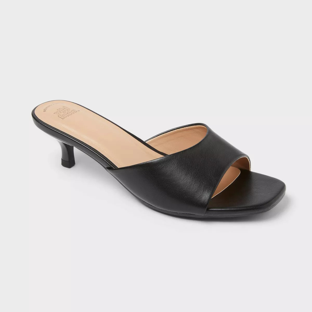 Women's Mavis Mid Martini Mule Heels with Memory Foam Insole - Wild Fable™ | Target