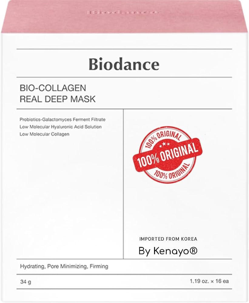 BIODANCE Bio-Collagen Real Deep Mask, Hydrating Overnight Mask 34g x 4ea, 100% Korean skincare Im... | Amazon (CA)