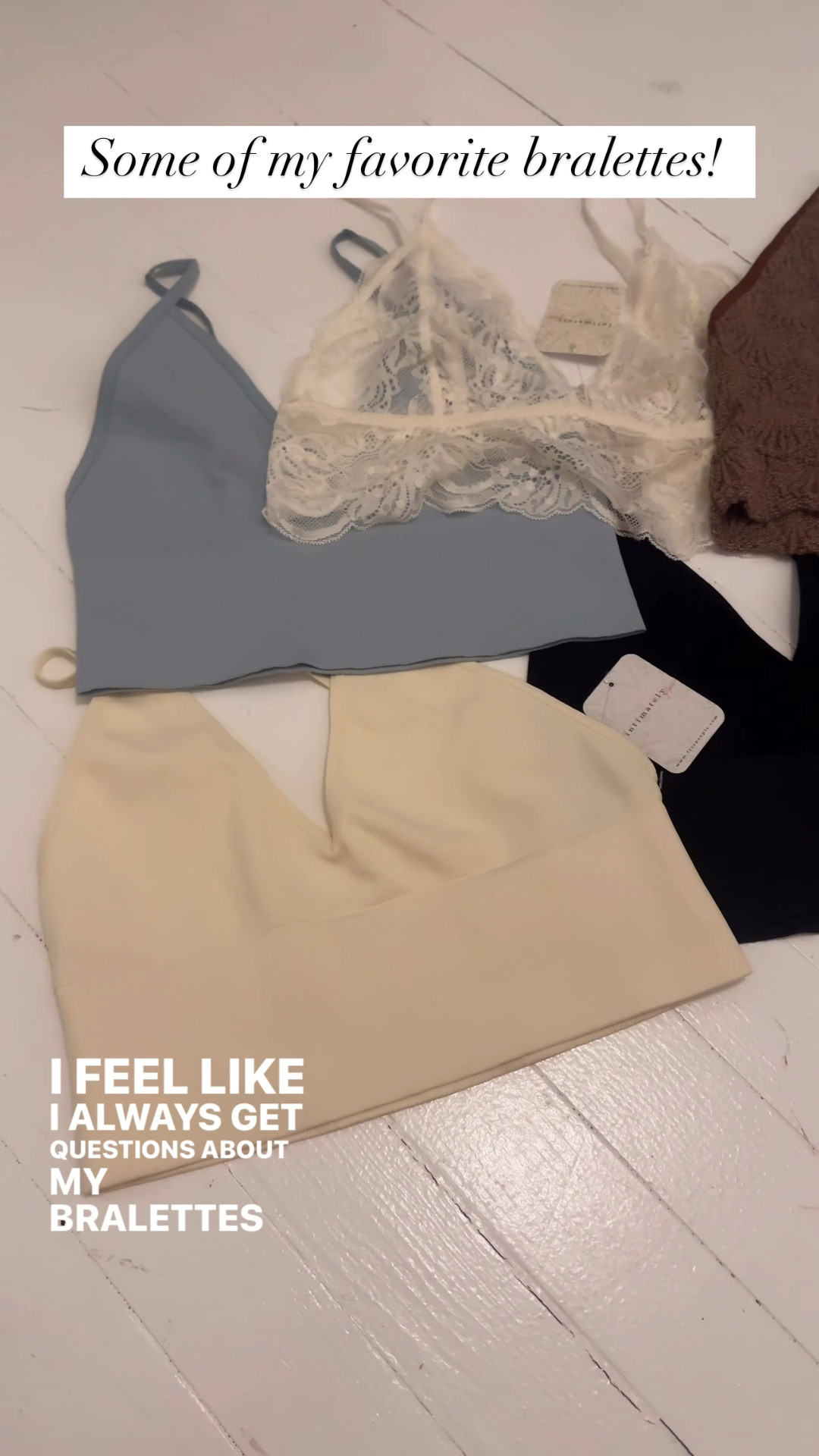 Some of my favorite bralettes! @freepeople 