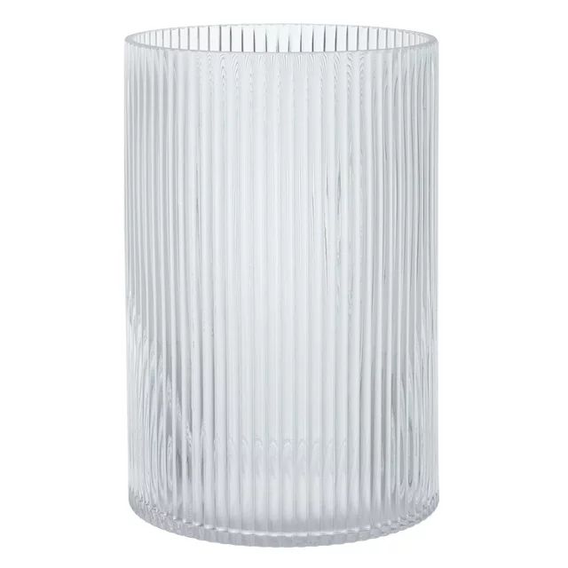 Better Homes and Gardens Glass Pillar Candle Holder Hurricane Large Clear | Walmart (US)