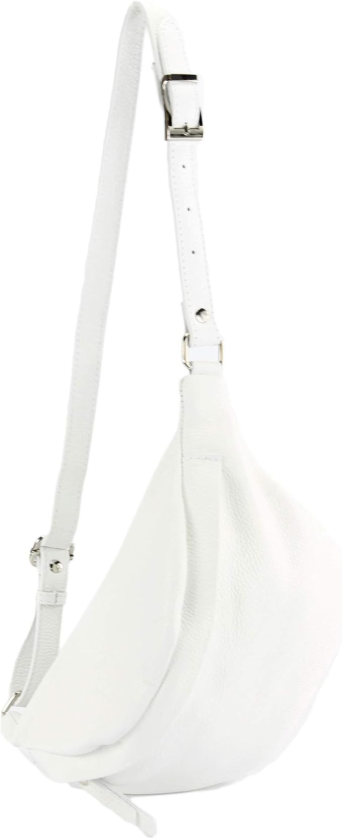 modamoda de - T77 - Italian hip bag, bum bag medium made of soft leather | Amazon (US)