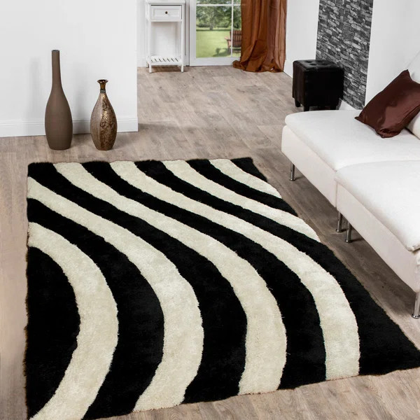Anglo Performance Striped Indoor Rug | Wayfair North America
