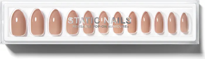Static Nails Almond Pop-On Reusable Manicure Set | Nordstrom | Nordstrom