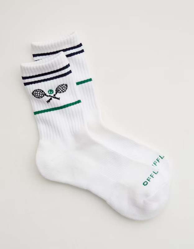 OFFLINE By Aerie Mesh Crew Socks | Aerie