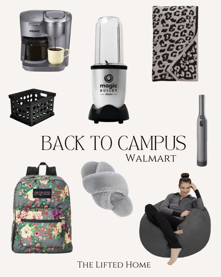 Get back to campus with these stylish necessities from Walmart!

Rollbacks, sale, back to school, slippers, mini vacuum, coffee maker, backpack 

#LTKU #LTKsalealert #LTKhome