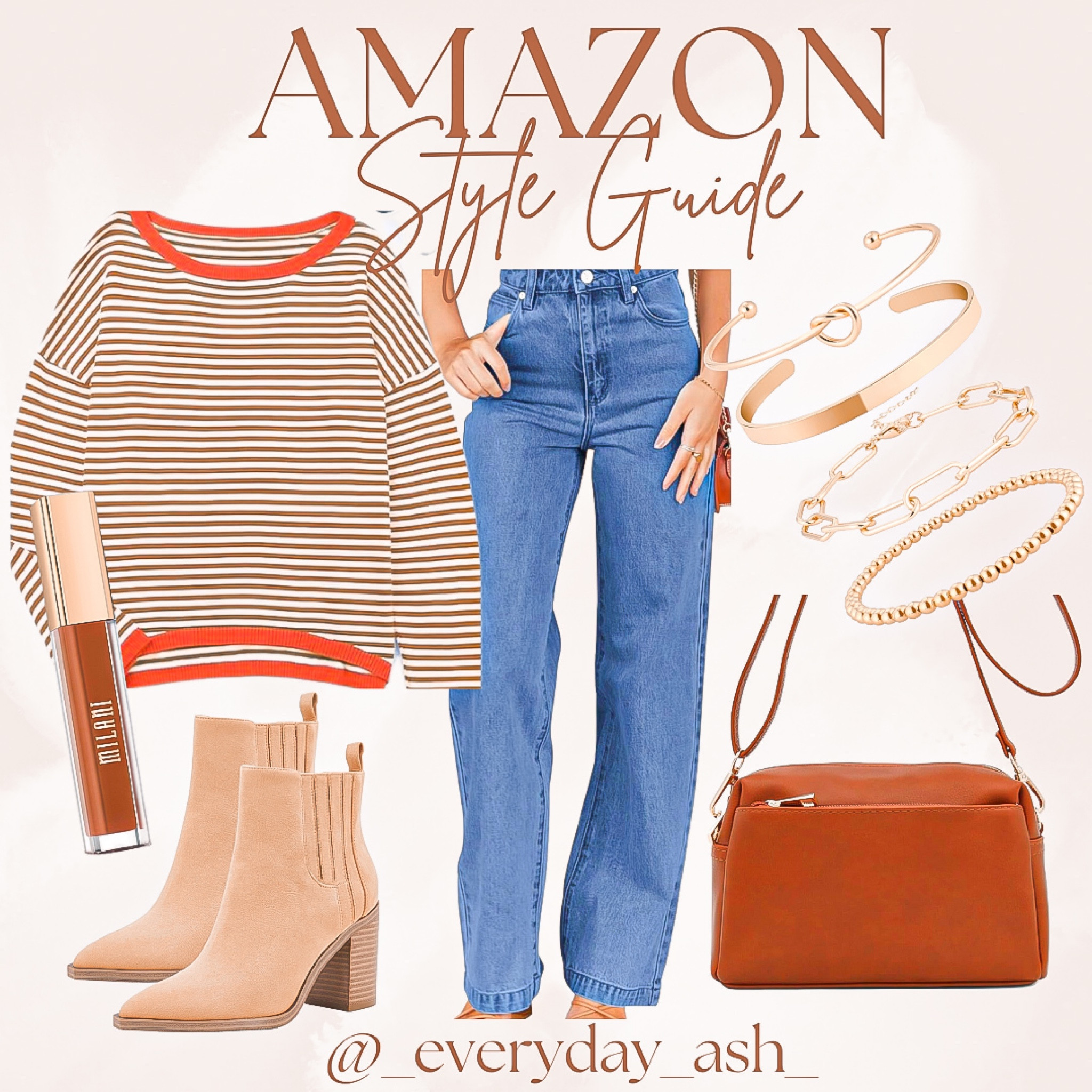 Thanksgiving outfit idea 🤎🦃

Feel relax but put together in this outfit! I love have a color theme for an outfit. The browns and dark colors are so perfect for this time of year !🤎

Amazon style guide, thanksgiving outfit, fall fashion, sweater, holiday sweater, striped sweater, jeans, women’s jeans, gold bracelet , women’s boots, shoes, booties,
Crossbody bag, Milani cosmetics , lipgloss , makeup 

#LTKGiftGuide #LTKstyletip #LTKSeasonal