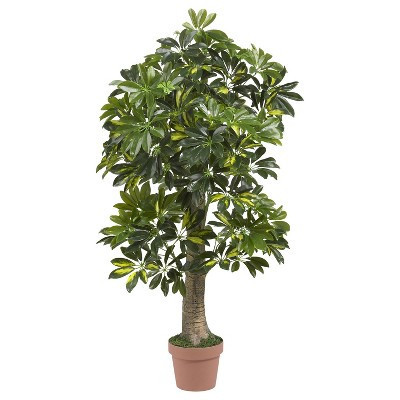 HomeStock  4 ft. Artificial Tree in Pot for Indoor/Outdoor | Target