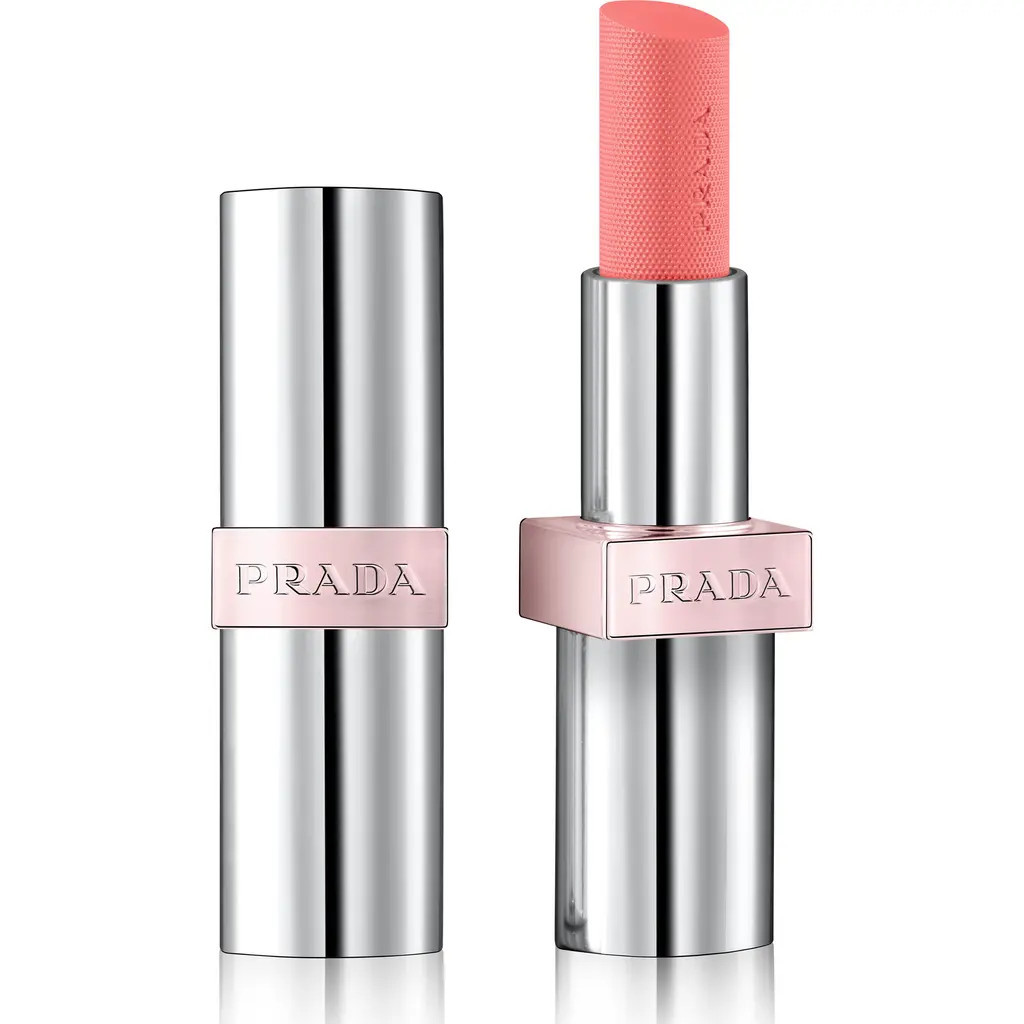 Prada Refillable Light Glowing Lip Oil Stick in U016 Rose at Nordstrom | Nordstrom