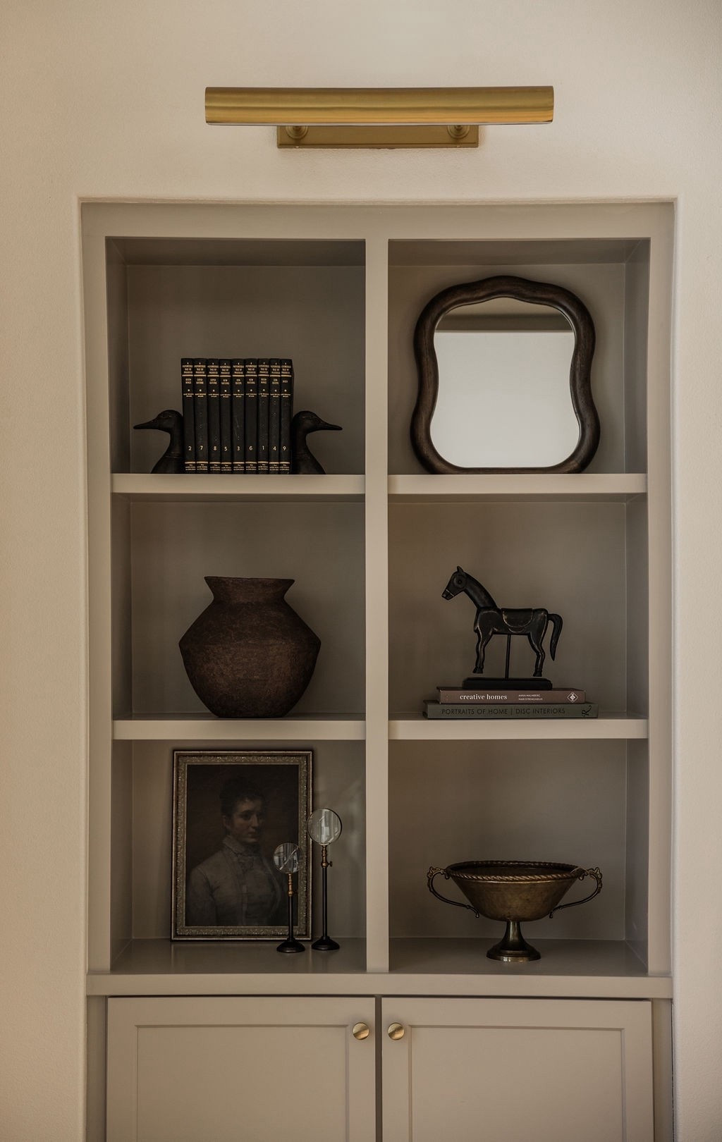 Pretty shelf decor! If it's not linked here, it's from our shoppe! 

#LTKFindsUnder50 #LTKU #LTKHome