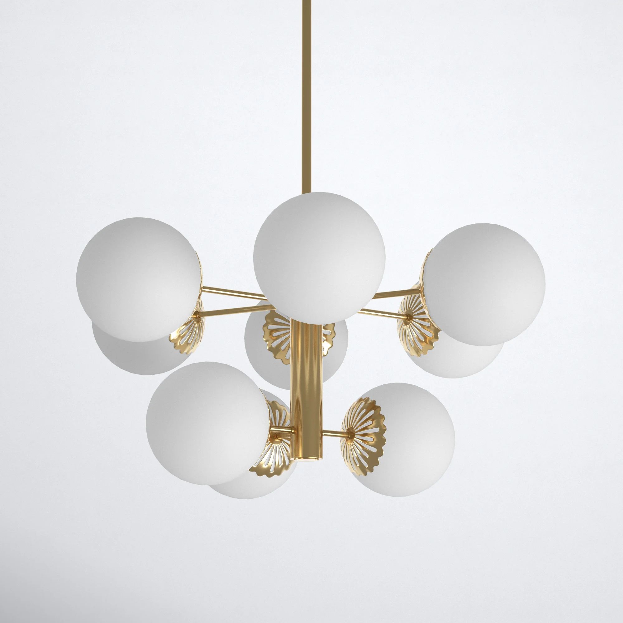 Deniaud 9 - Light Sputnik Sphere Chandelier | Wayfair North America