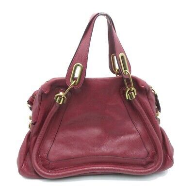 Chloe Paraty 03125765-5 Red Razor Handbag | eBay AU