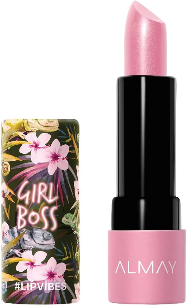 Almay Lip Vibes Lipstick with Vitamin E Oil & Shea Butter, Matte Finish, Hypoallergenic, Girl Bos... | Amazon (US)