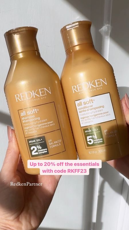 #RedkenPartner Tis the season of savings! The @redken Friends and Family sale is happening right now through 11/10! If you spend $85+ you get 15% off and 20% off over $100+! Use code RKFF23 to stock up on your favorites now! #Redken 