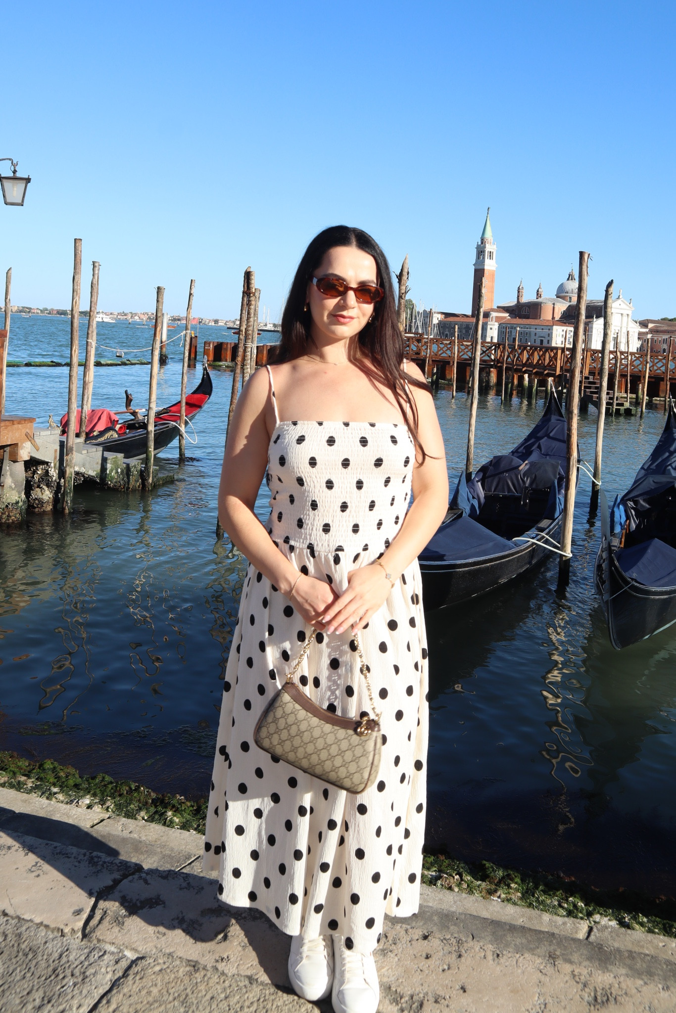 Euro summer 2026 is in full effect. Wore this polka dot dress and the most comfortable Dr Scholls shoes which are perfect for days when you’re walking 20,000+ steps. 

#LTKootd #LTKTravel