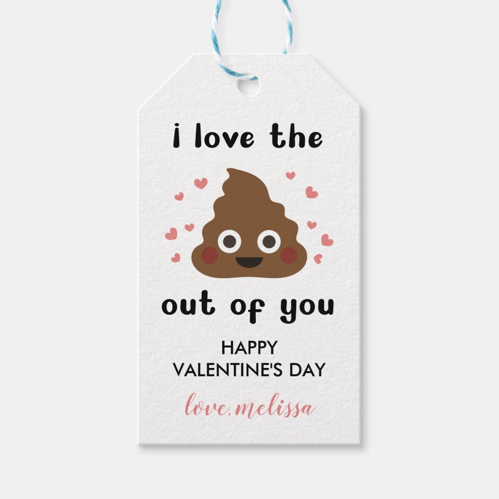 Funny Naughty Poop Happy Valentine | Zazzle