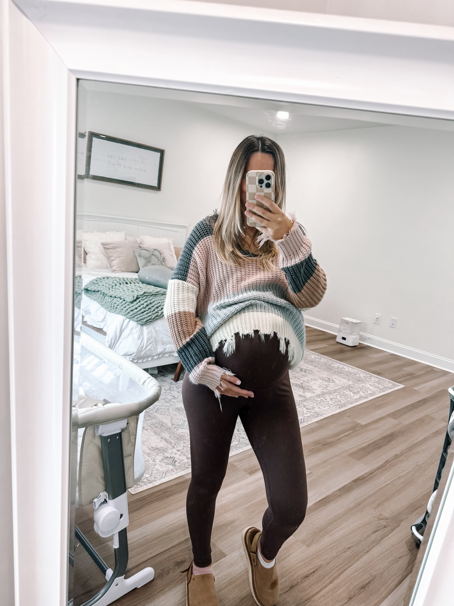 Fall maternity outfit. Bump friendly outfit. Pregnancy jumpsuit. Pregnancy outfit. Bump outfit. Fall bump outfit  

#LTKFindsUnder50 #LTKBump #LTKStyleTip