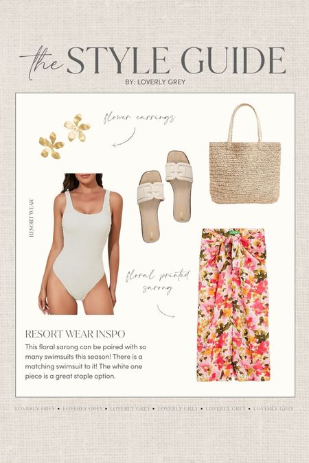 Resort wear finds I’m loving! This floral sarong can pair with so many swimsuits 👏

Loverly Grey, swimsuit finds

#LTKstyletip #LTKswim #LTKSeasonal