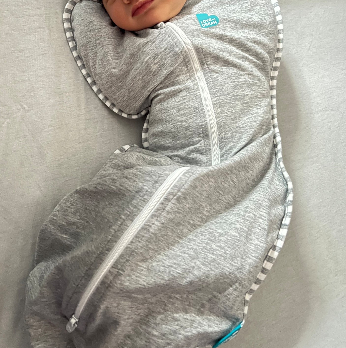 Infant sleeping sack - quick & easy to put on! 

#LTKmomlife #LTKKids #LTKBaby