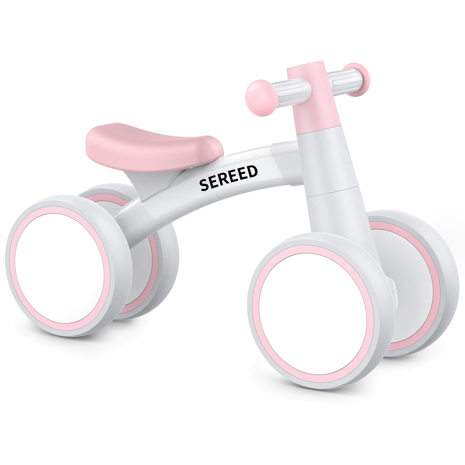SEREED Baby Balance Bike for 1 Year Old Boys Girls 12-24 Month Toddler Balance Bike, 4 Wheels Tod... | Amazon (US)