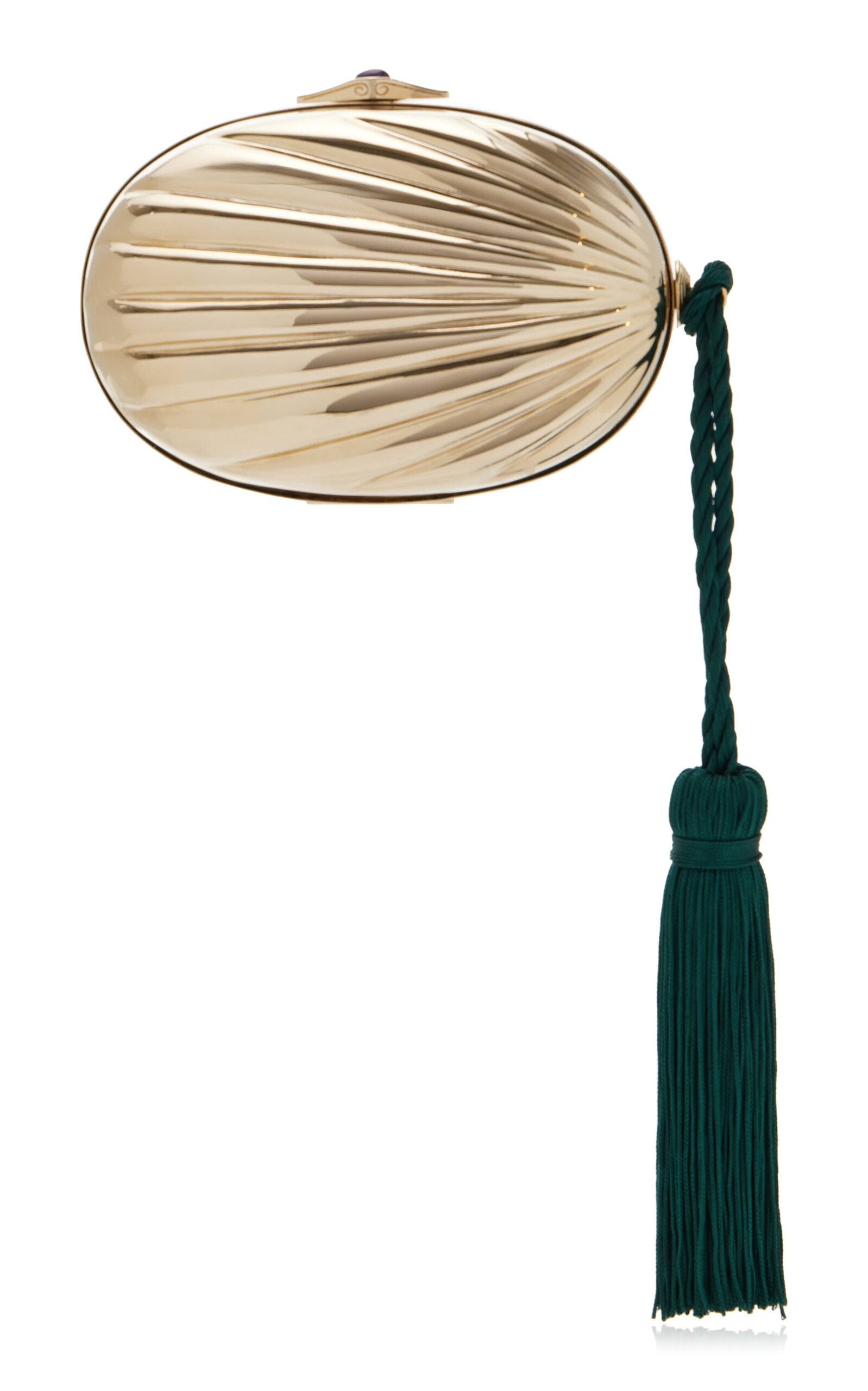 Petra Tassel 18K Gold-Plated Clutch | Moda Operandi (Global)