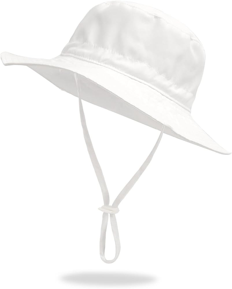 BIKINX Baby Sun Hat Toddler Bucket Hat Wide Brim Kids Beach Hats UPF 50+ Sun Protective for Boys ... | Amazon (US)