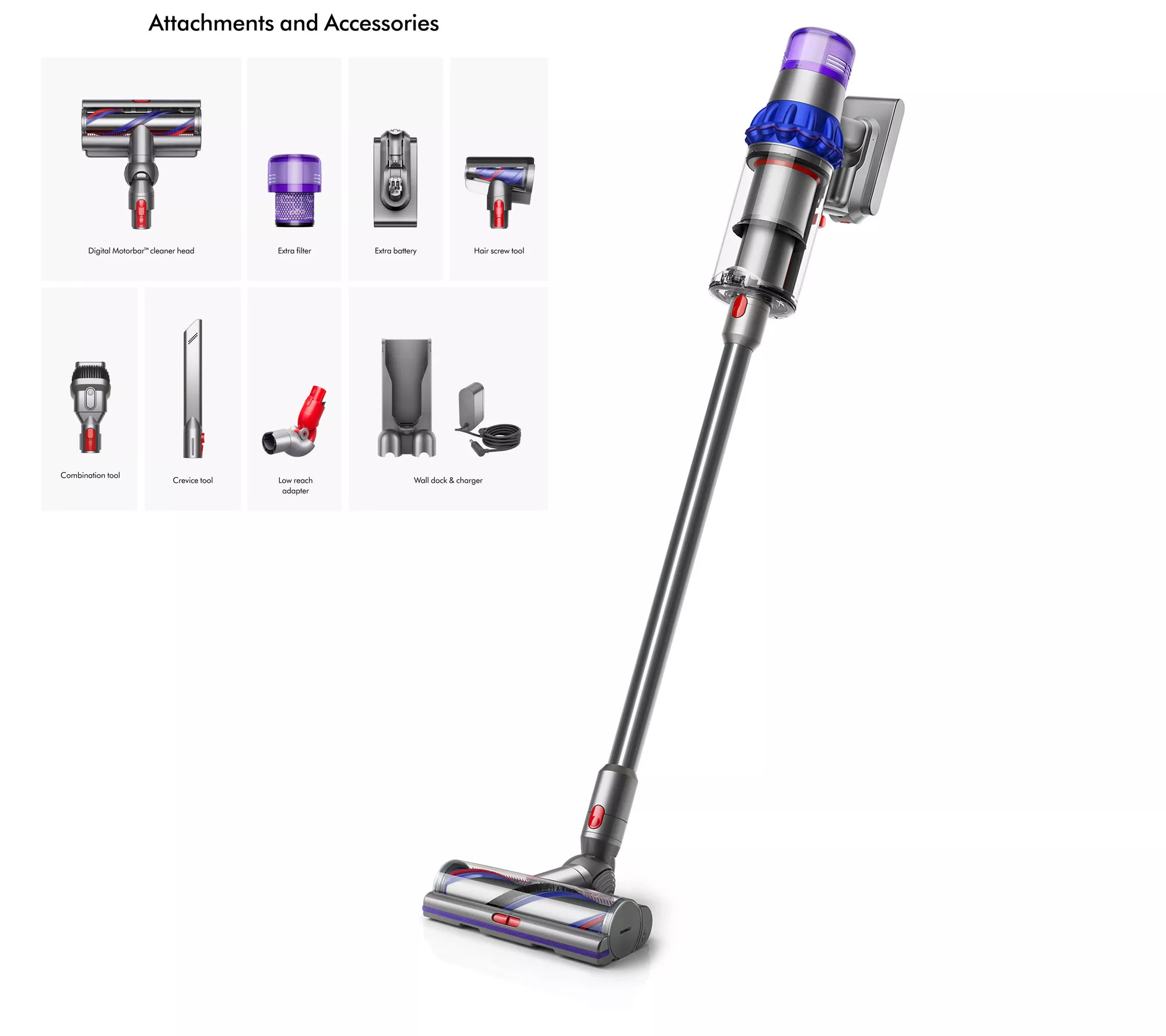 Dyson V15 Detect Pro Cordless Vacuum w/ 4 Tools & Extra Battery | QVC