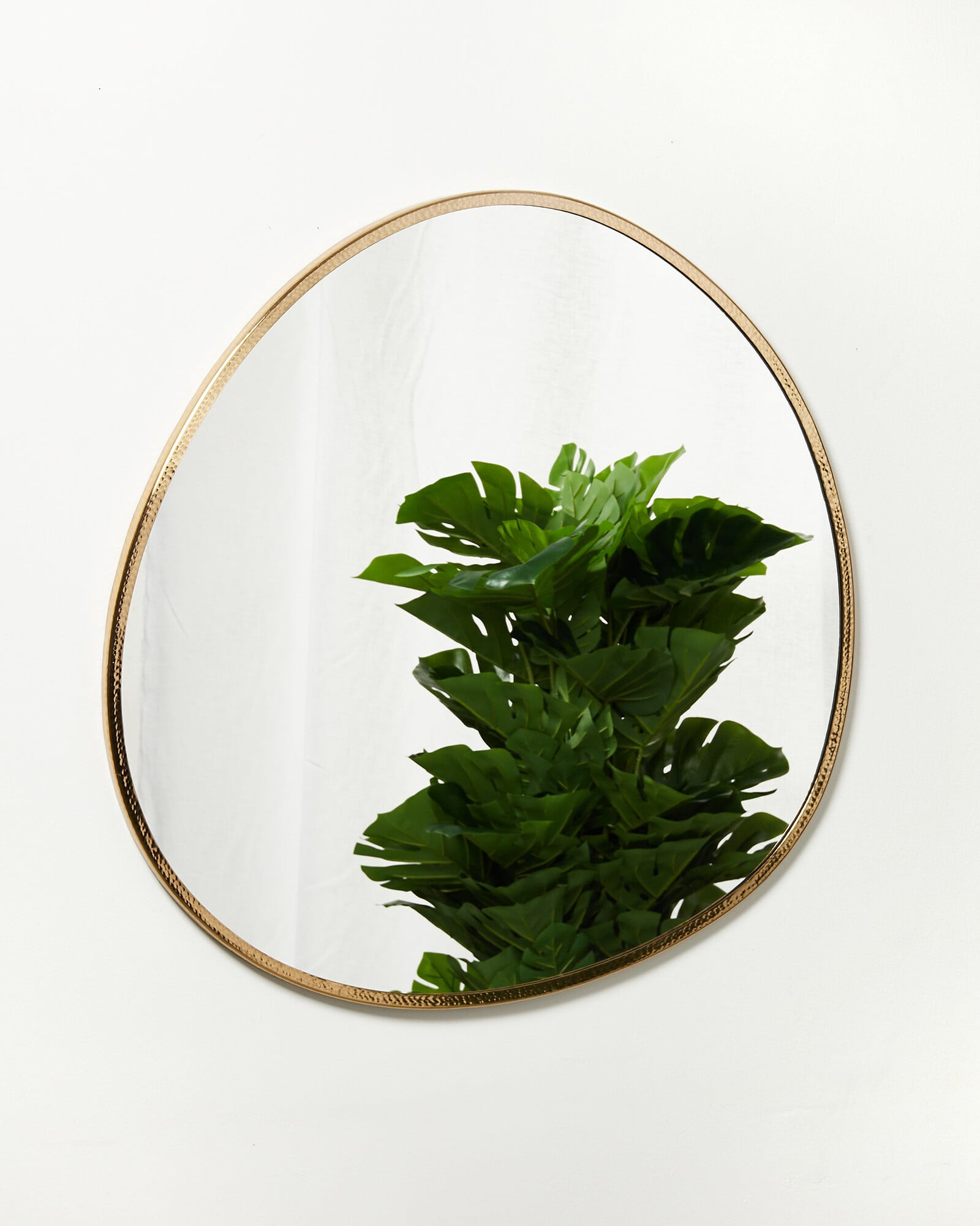 Hammered Pebble Mirror | Oliver Bonas | Oliver Bonas (Global)