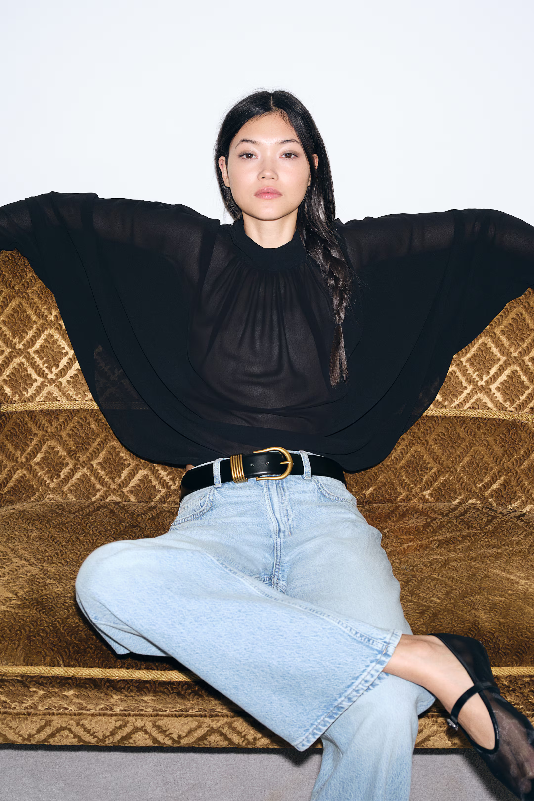 Wide High JeansNot saved to favourites£27.99Colour:Light denim bluePreviousNextSelect size  4... | H&M (UK, MY, IN, SG, PH, TW, HK)