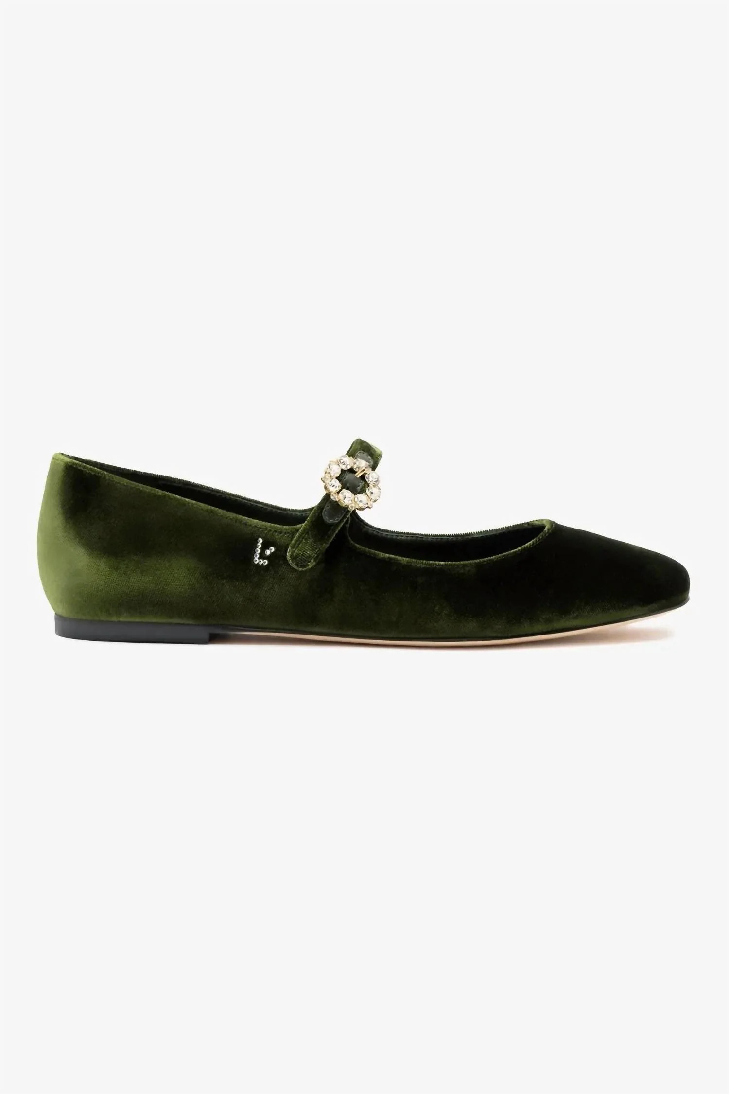 Women's Blair Ballet Flat In Bosco Velvet | Shop Simon