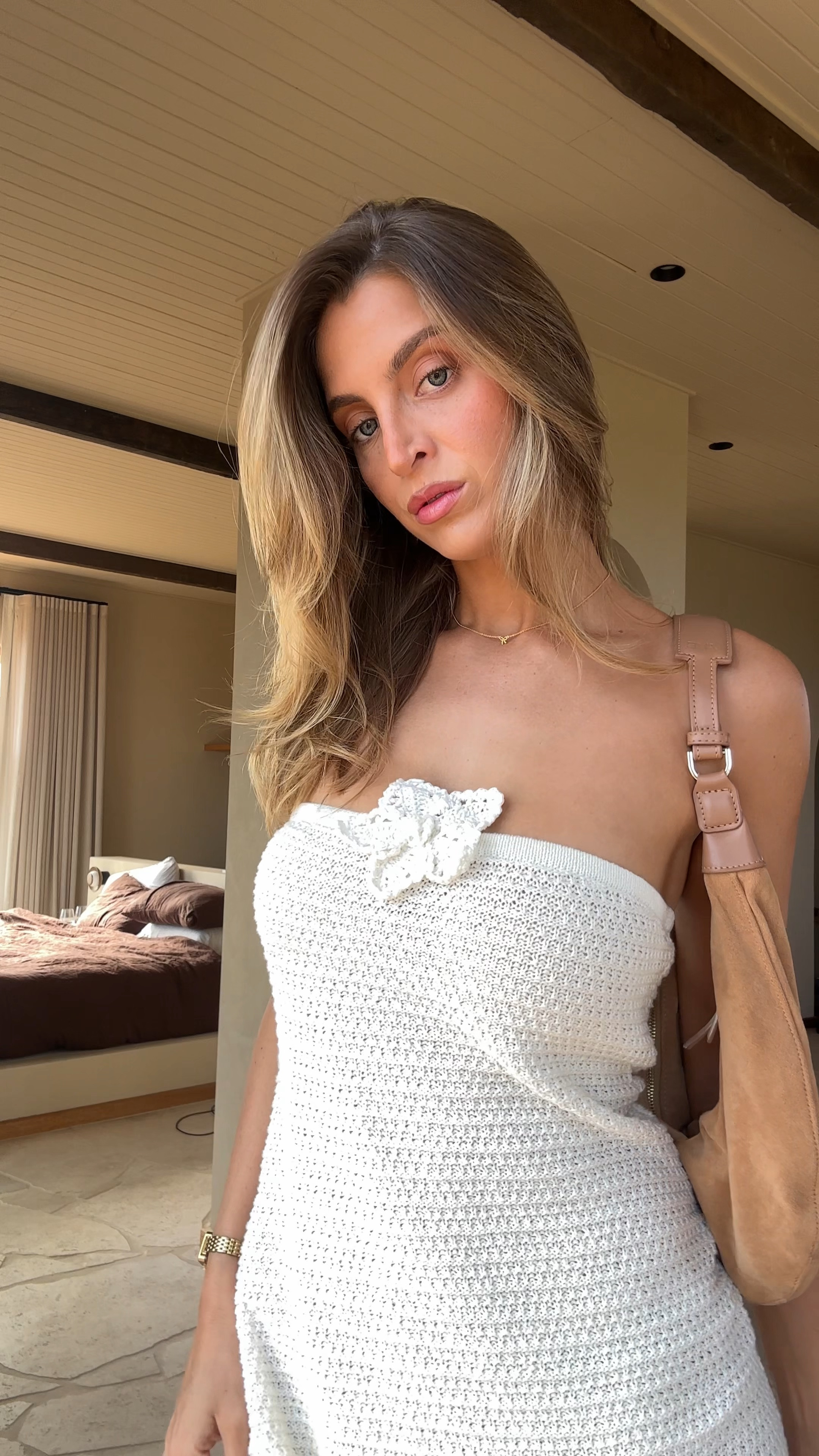 Can’t wait to style this dress a skirt next! 🤍🍇