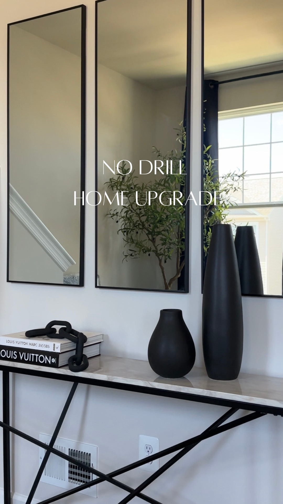 My no-drill hack for hanging mirrors and artwork! 

#LTKHome