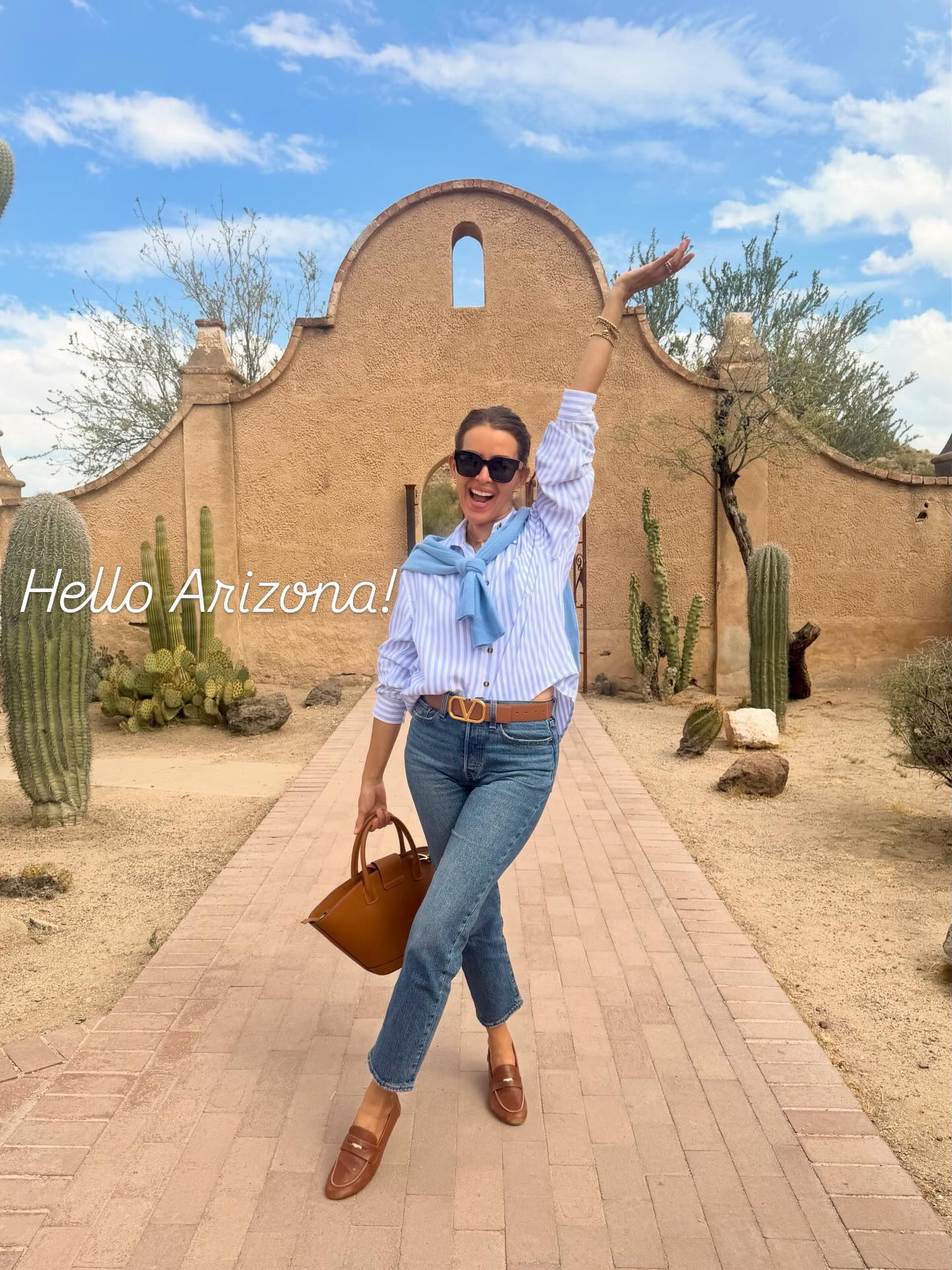 Size 27 in jeans. They have stretch. Size S in button down, is oversized. Sweater is very lightweight and comes in many colors. Shies are super comfortable. Life lately!💕Life with this man is  amazing!
Day 1 of traveling while we wait for our new home to be built. We sold and moved out of our current home. Hoping 1 luggage and carryon will do for the next 6 weeks. 🥰
I love a button down and jeans! 
Thinking about going to Italy and Portugal while we wait. I think husband would agree 💕

#LTKSeasonal #LTKOver40 #LTKSpringSale