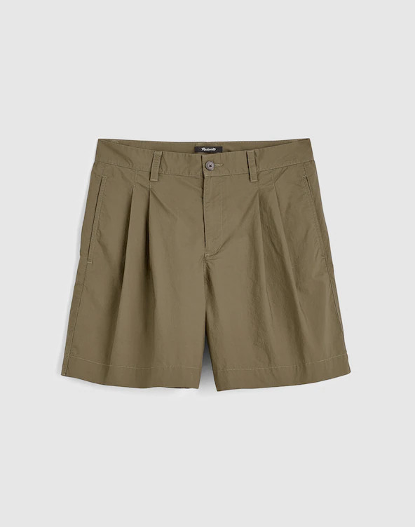 The Everyday Trouser Short in Poplin | Madewell