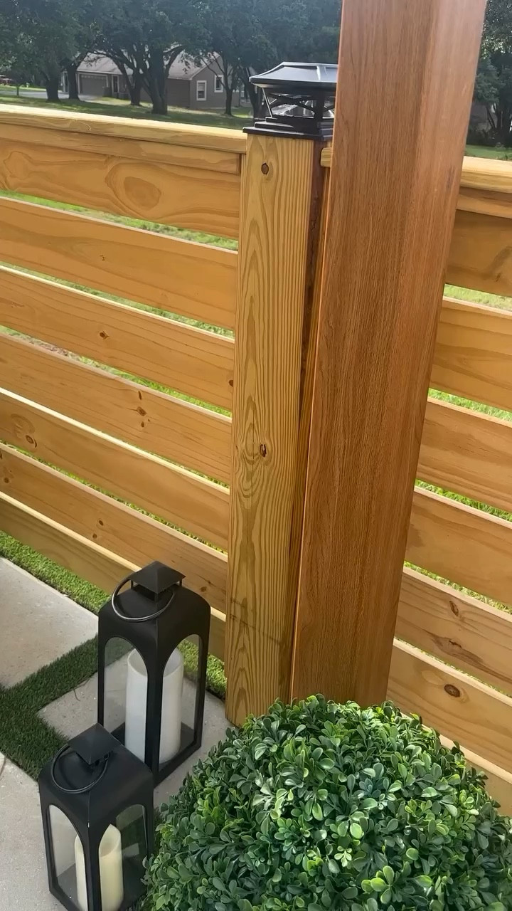 These were an instant upgrade to our porch. Super affordable and solar powered – you can’t go wrong. #amazonfinds