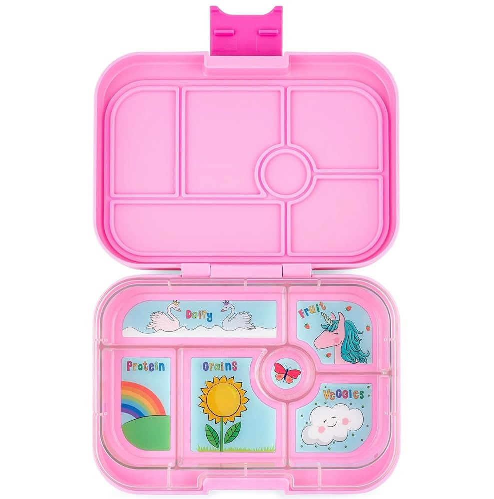 Yumbox Original Leakproof Bento Lunch Box Container for Kids (Power Pink Unicorn) | Amazon (US)