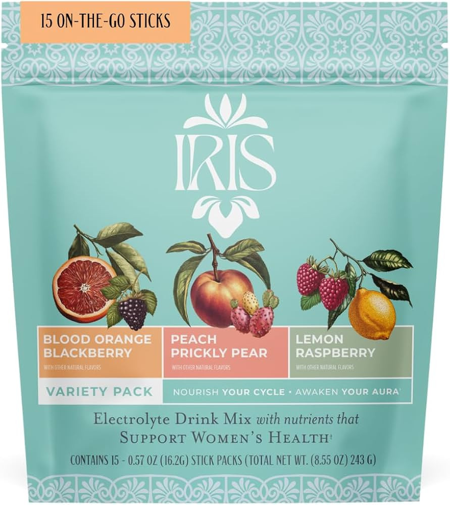 Iris Hormone Health Electrolyte Drink Mix | PCOS Support + Ovarian Function | 40:1 Myo & D‑Chir... | Amazon (US)