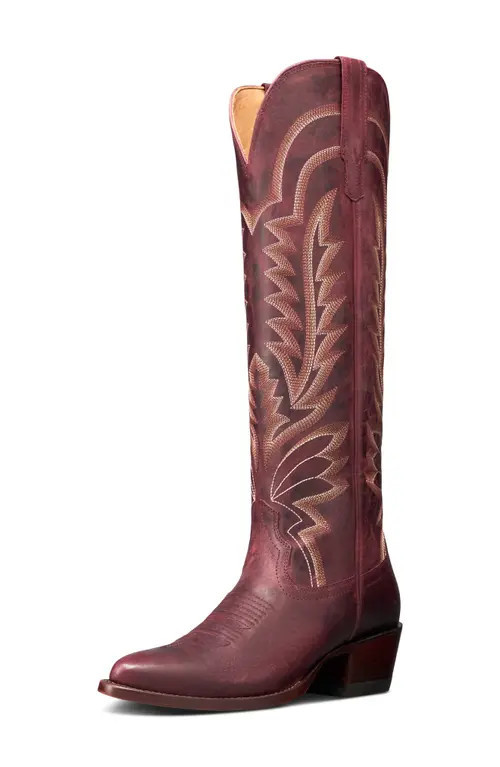 Tecovas The Abby Western Boot in Wine at Nordstrom, Size 9.5 | Nordstrom