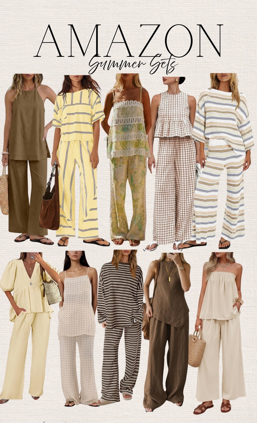 Summer sets from Amazon

#LTKOver40 #LTKSeasonal