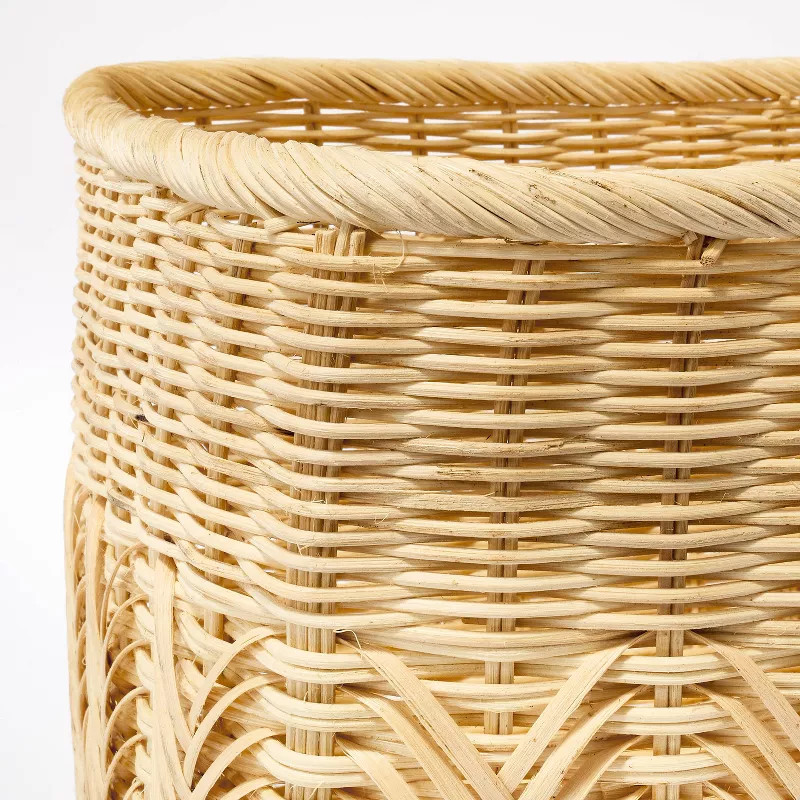 Rattan Woven Cube Basket - Threshold™ designed with Studio McGee | Target