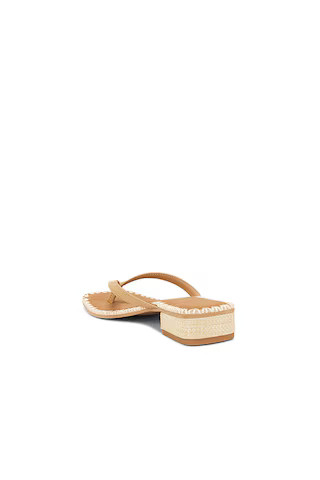 Barty Sandal in Light Tan Leather | Revolve Clothing (Global)